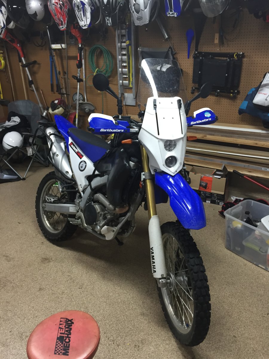 wr250r barkbusters