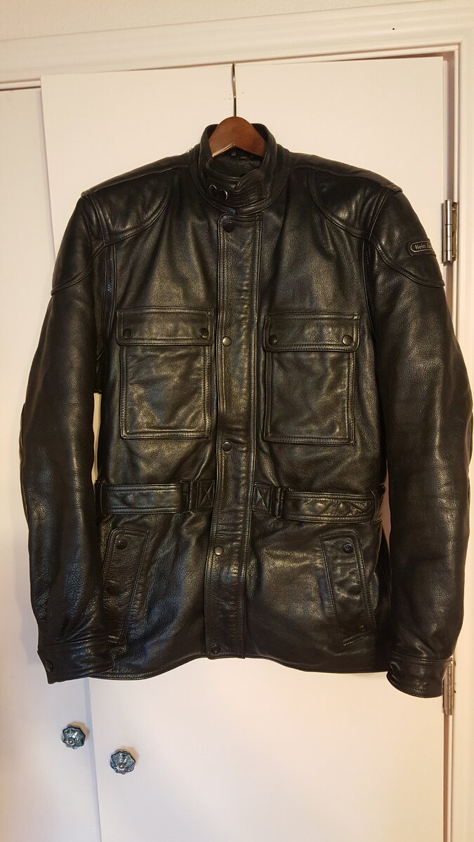FS: Hein Gericke Paris-to-Dakar (?) Leather Touring Jacket, Size 42 ...