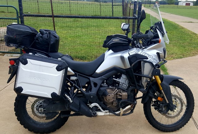 Honda africa twin cheap oem panniers for sale