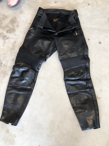 Vanson leather hot sale pants