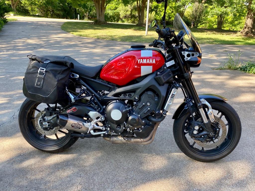 yamaha xsr900 saddlebags