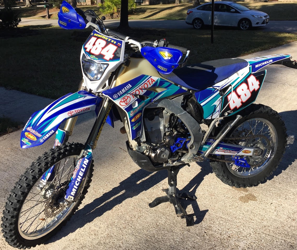 Wr450f best sale dual sport