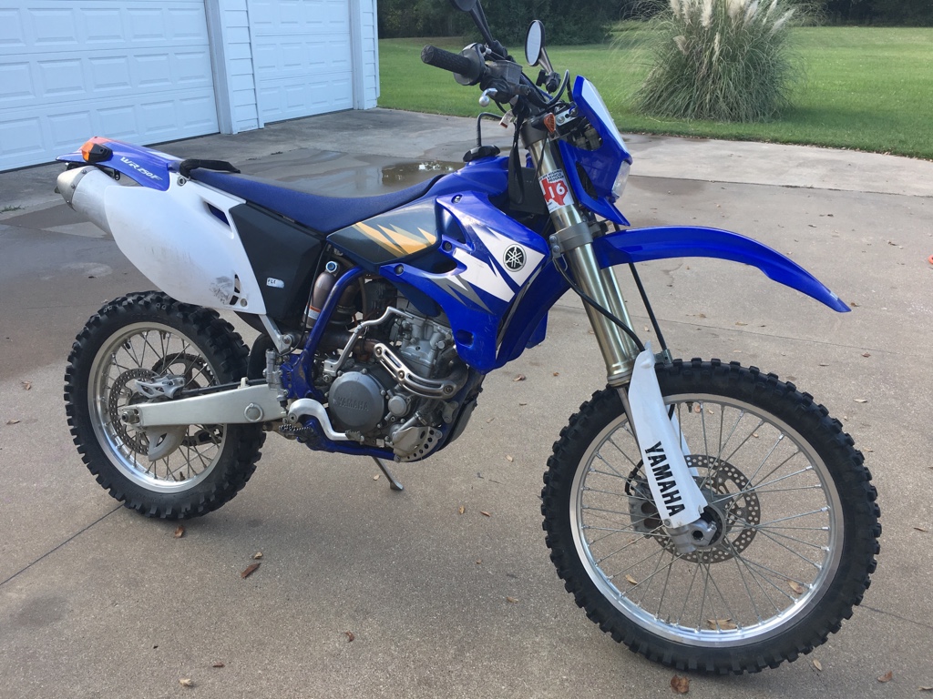 2006 wr250f outlet