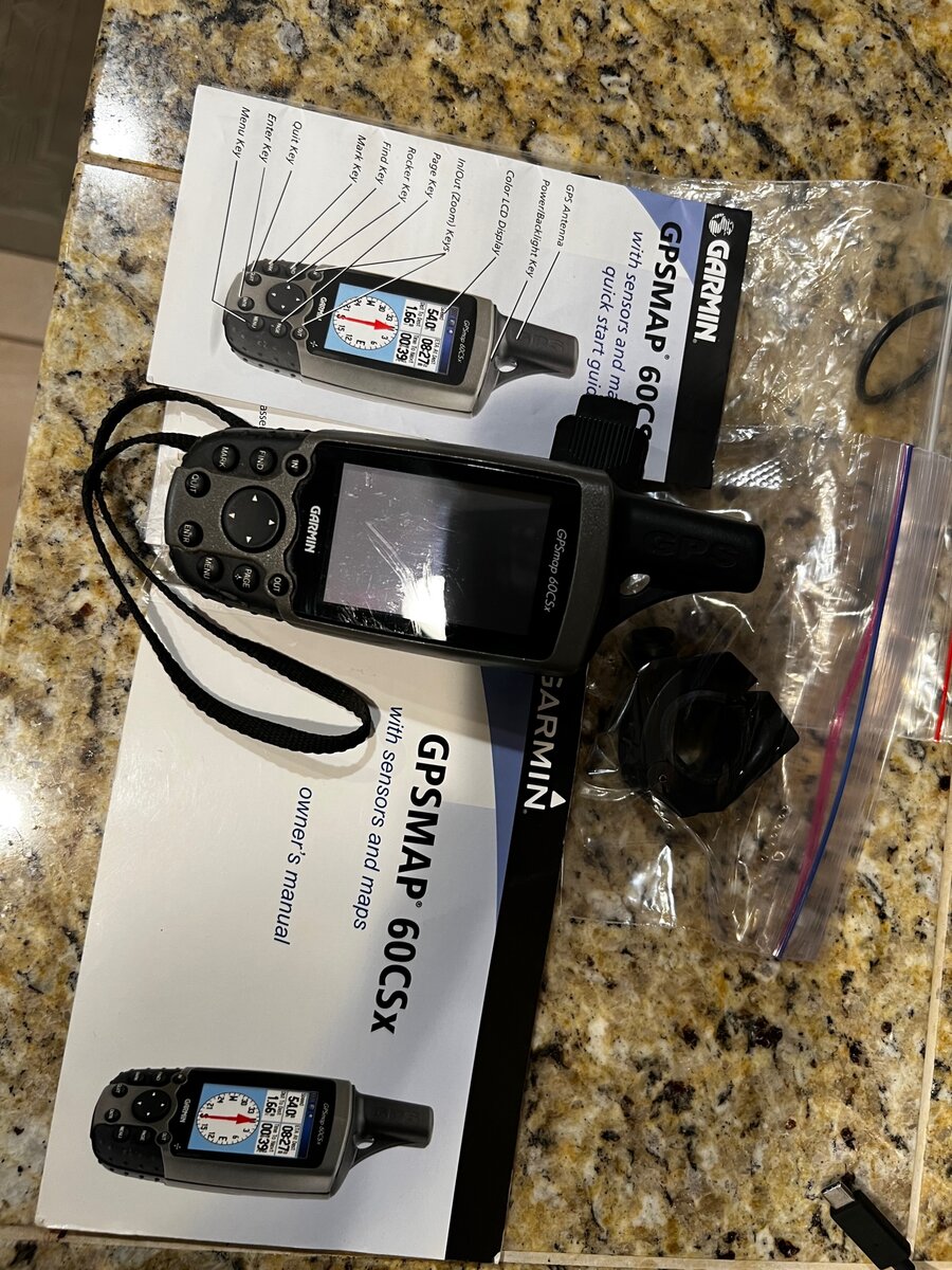 Gear For Sale - Garmin GPS 60CSx | Two Wheeled Texans