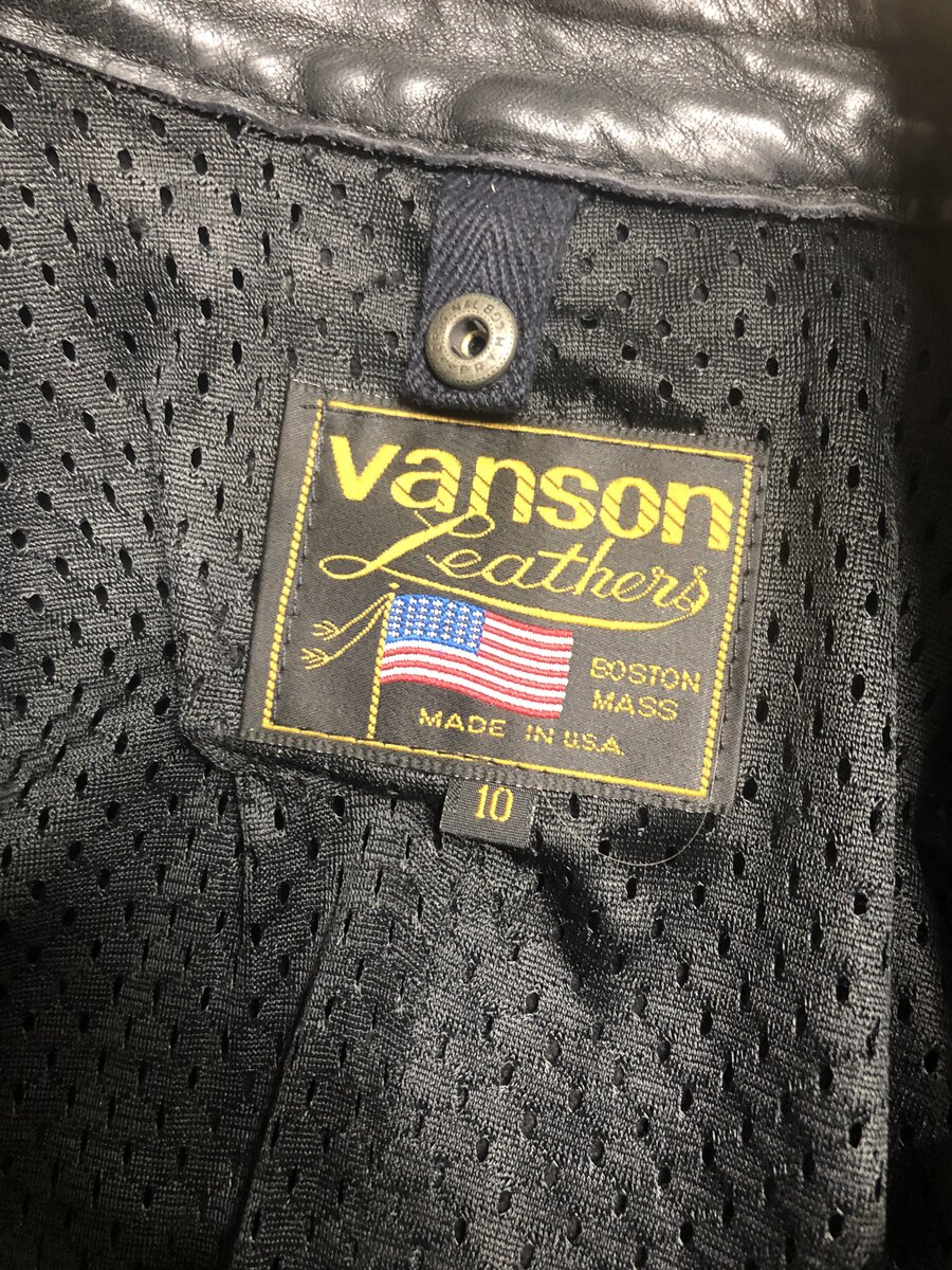 For sale - Vanson Leathers Women's Jacket Size 10 | Adventure Rider