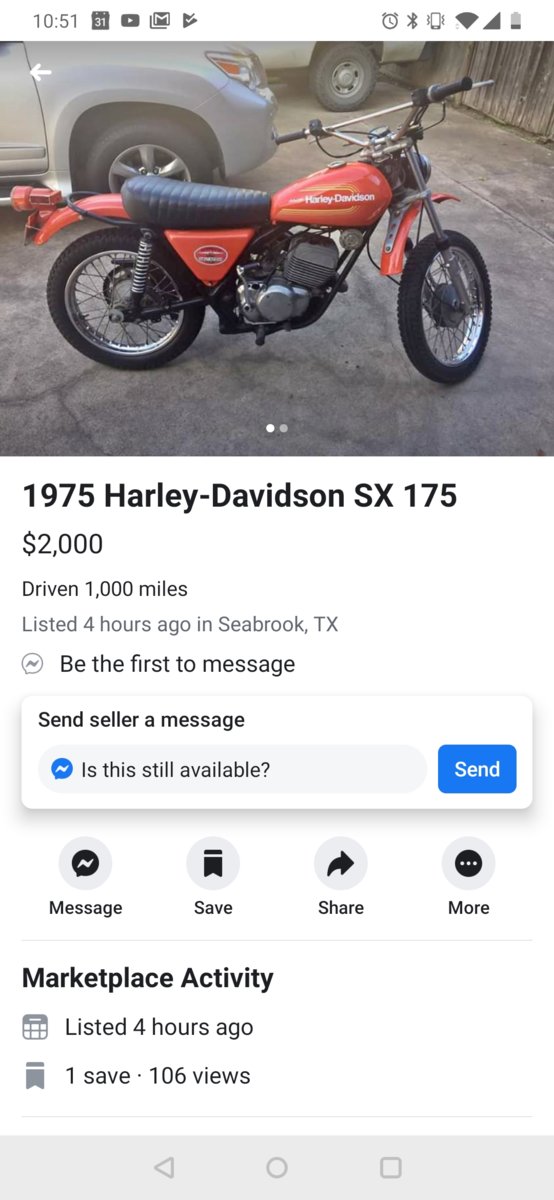 honda xr70r craigslist