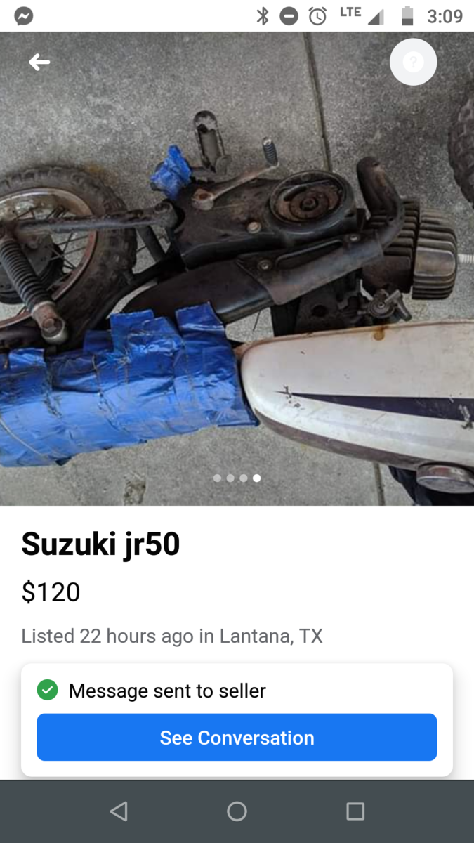 suzuki jr50 for sale craigslist