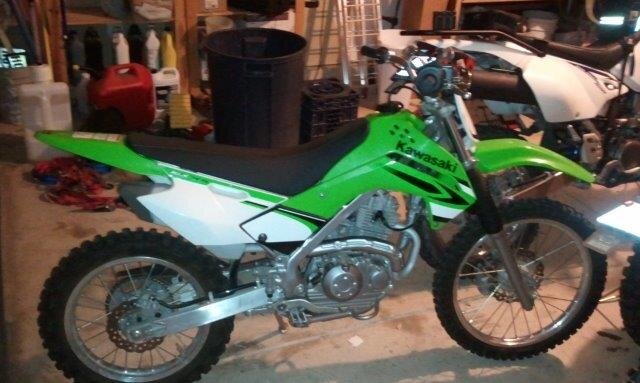 Sold 2008 Klx 140l Two Wheeled Texans