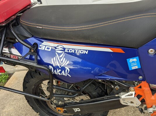 Right side 30th Edition Dakar decal.jpg