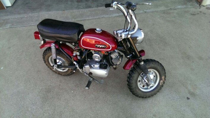 Bike For Sale Sold Two 1970 Gemini Sst 50cc Mini Bikes Two Wheeled